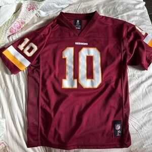 Red Football Jersey Redskins Griffith III